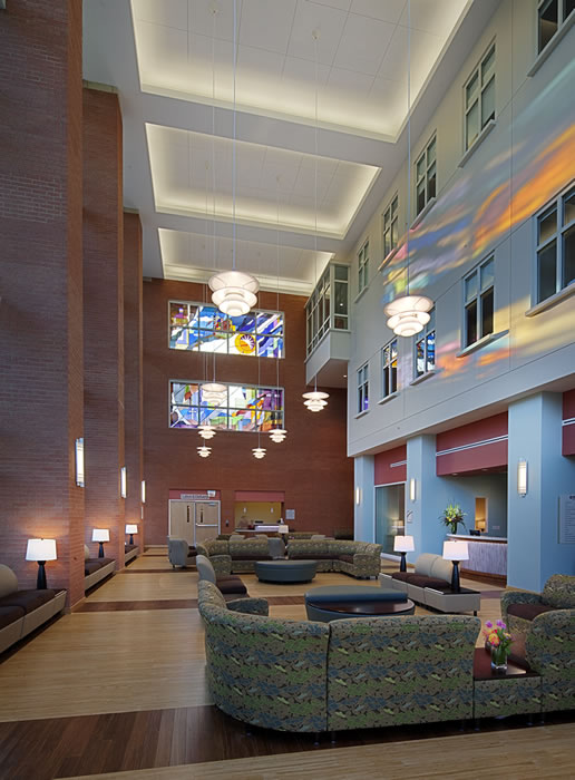 Lobby of Women's & Children's Pavilion