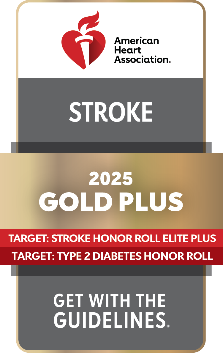 University American Heart Association Gold Plus Stroke Award